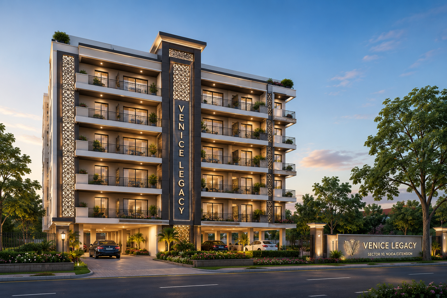 Venice Legacy 2 and 3 BHK flats in Sector 10 Noida Extension Greater Noida West